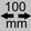 100mm